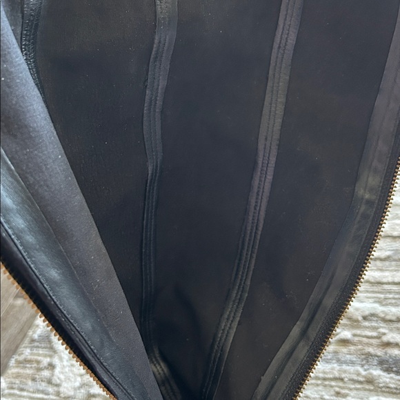 Tory Burch Suede Boots with Gold Accents - Picture 10 of 14